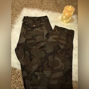 Jogger Cargo Camo Pants for Women